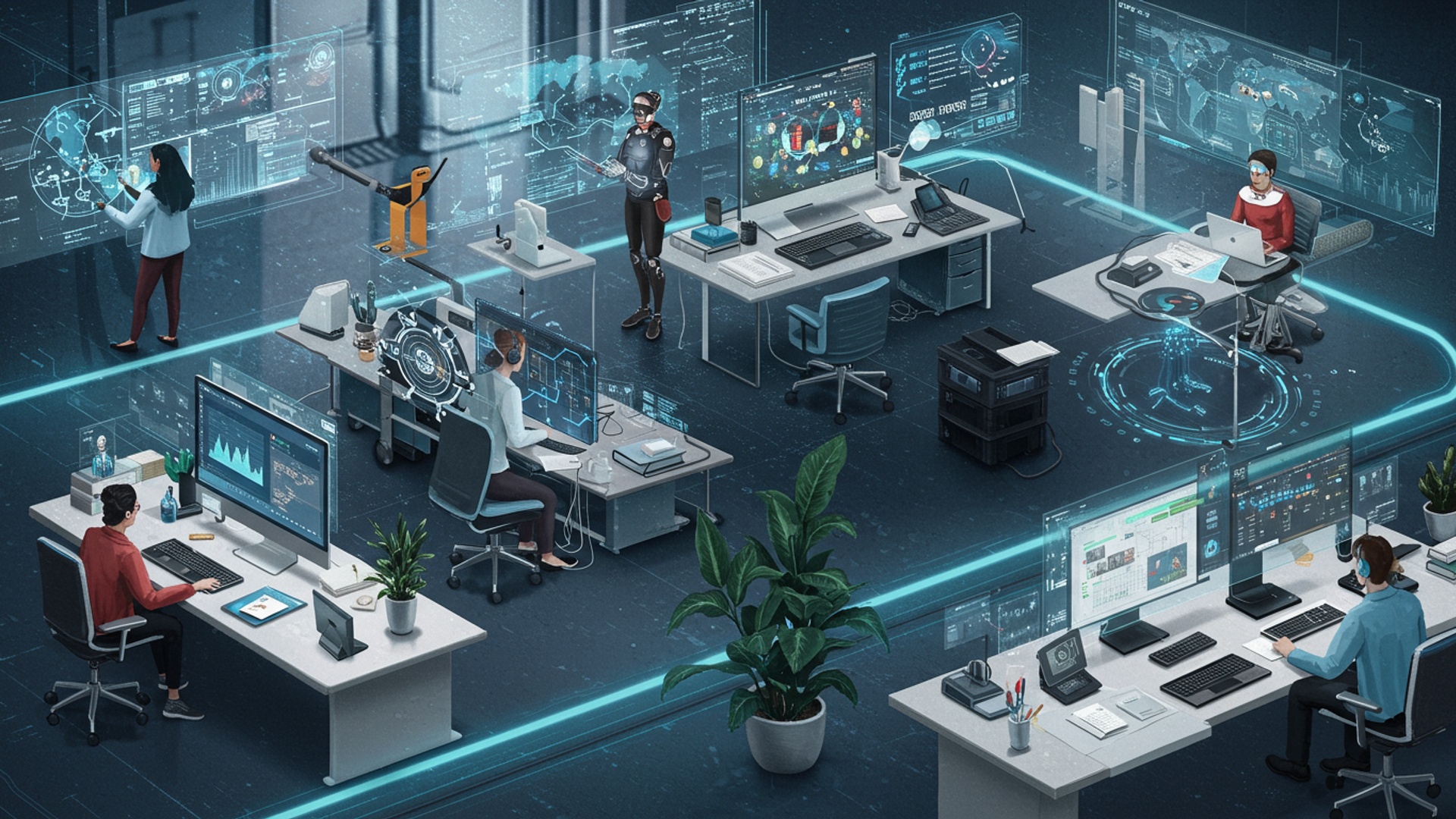 Learn About 8 Exciting Future AI Roles for Every Skill Set illustration