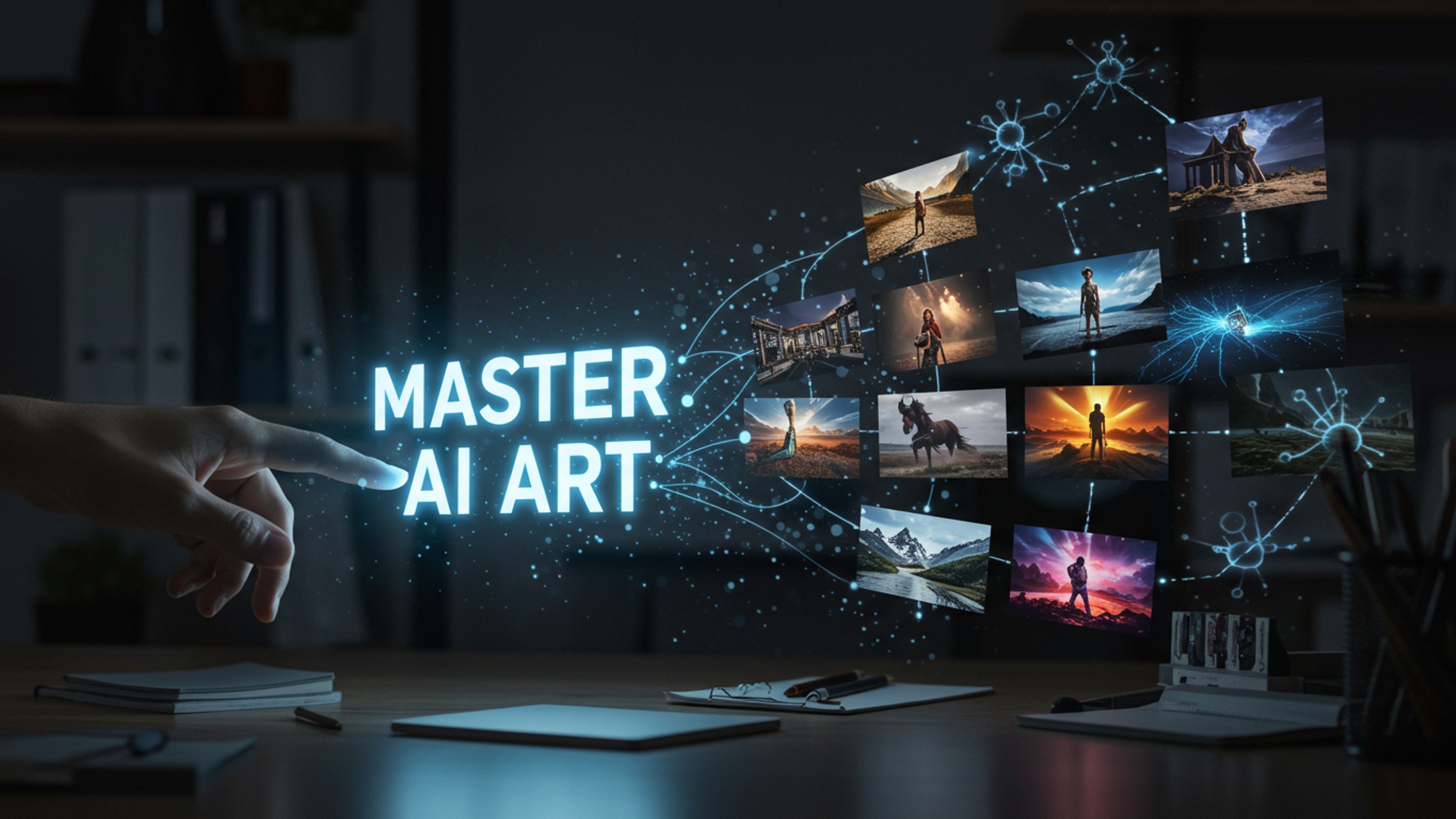 Master AI Art How to Generate Stunning Images from Text illustration
