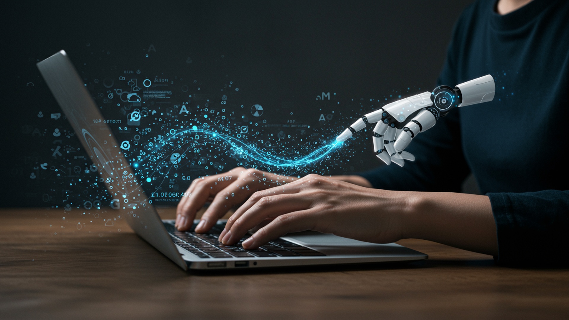Master AI Content Creation Your Path to a Lucrative Writing Career illustration