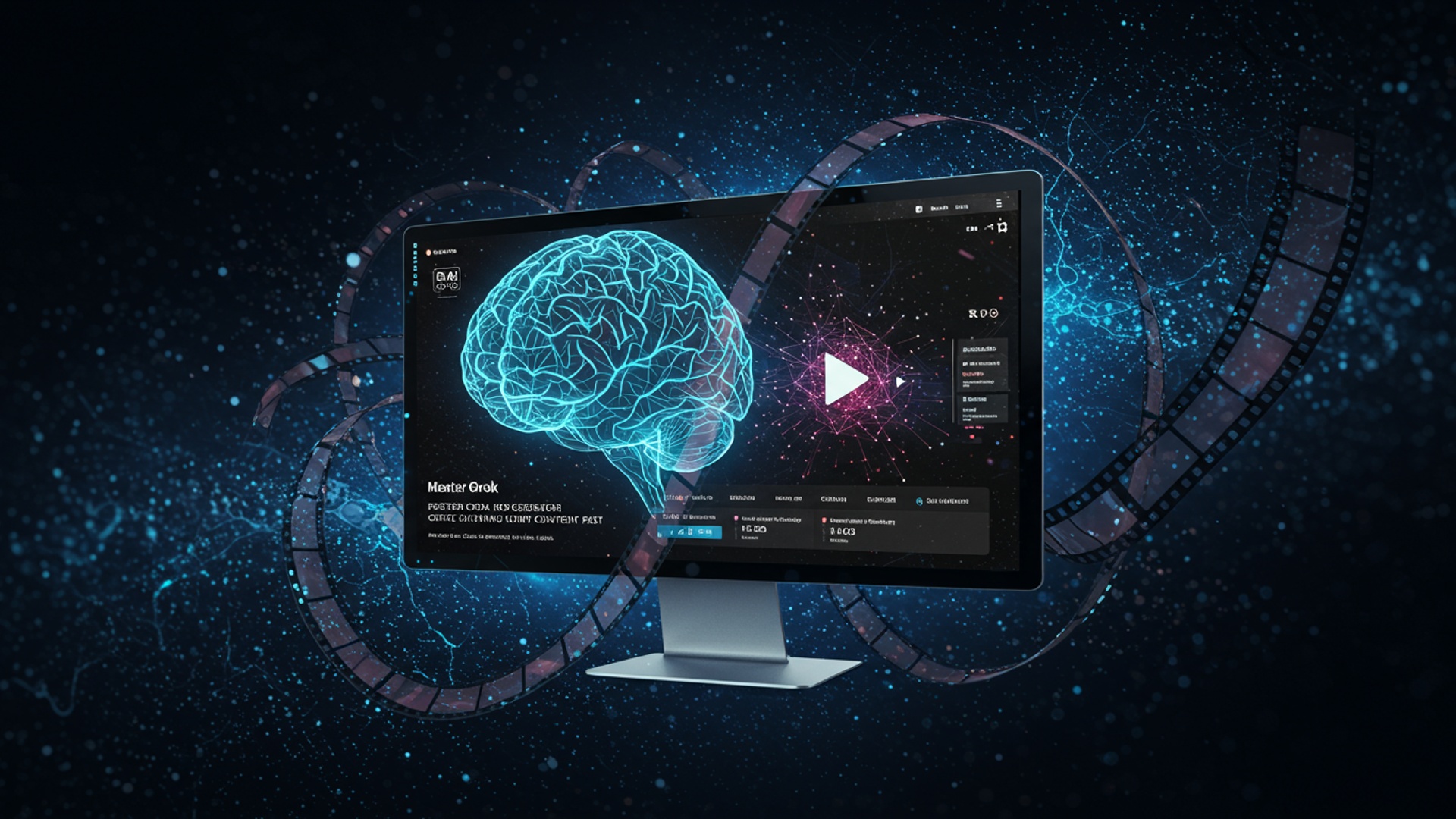 Master Grok Video Generator Create Stunning Content Fast illustration