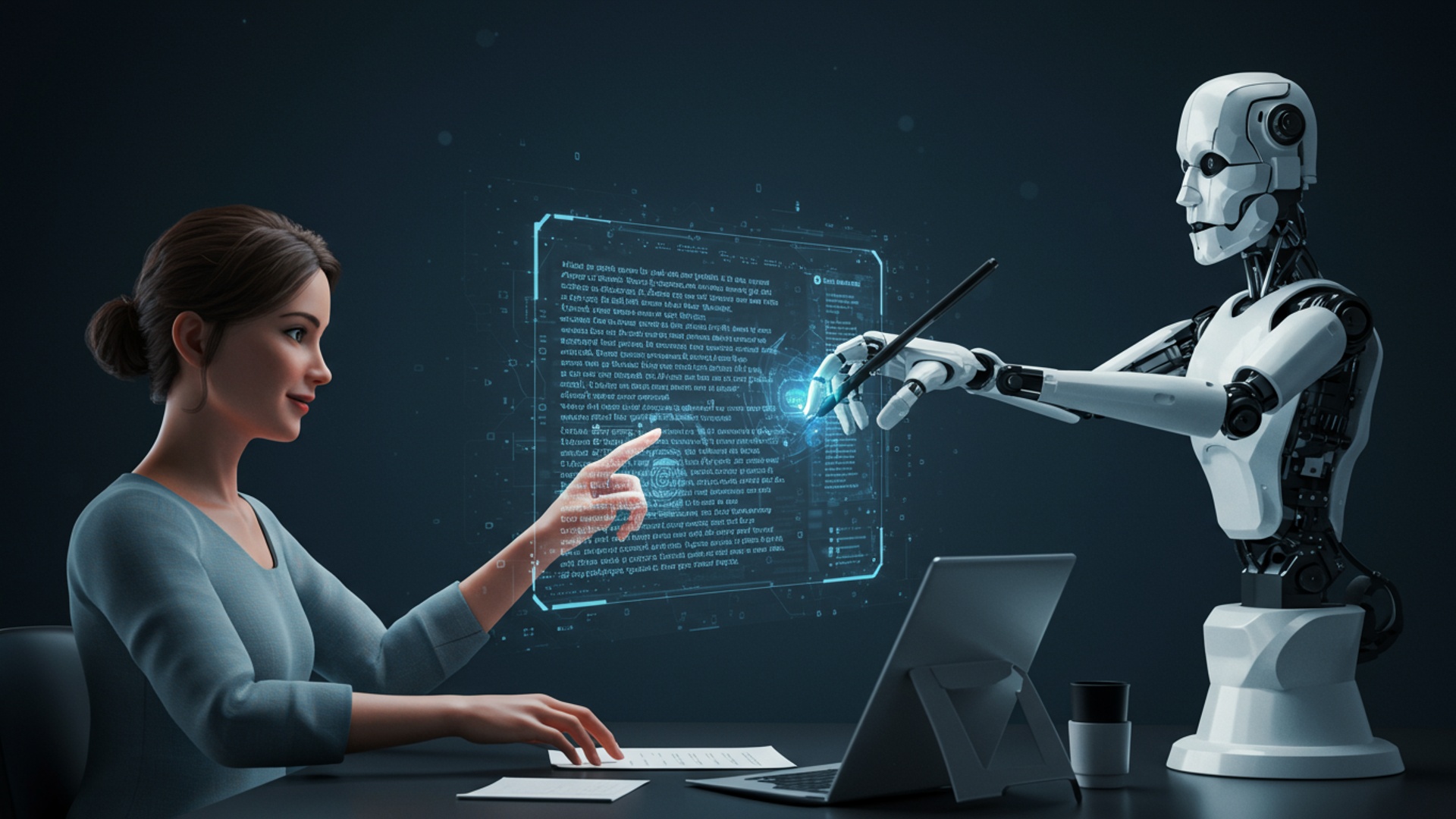 Master Human AI Collaboration for Creative Content Success illustration
