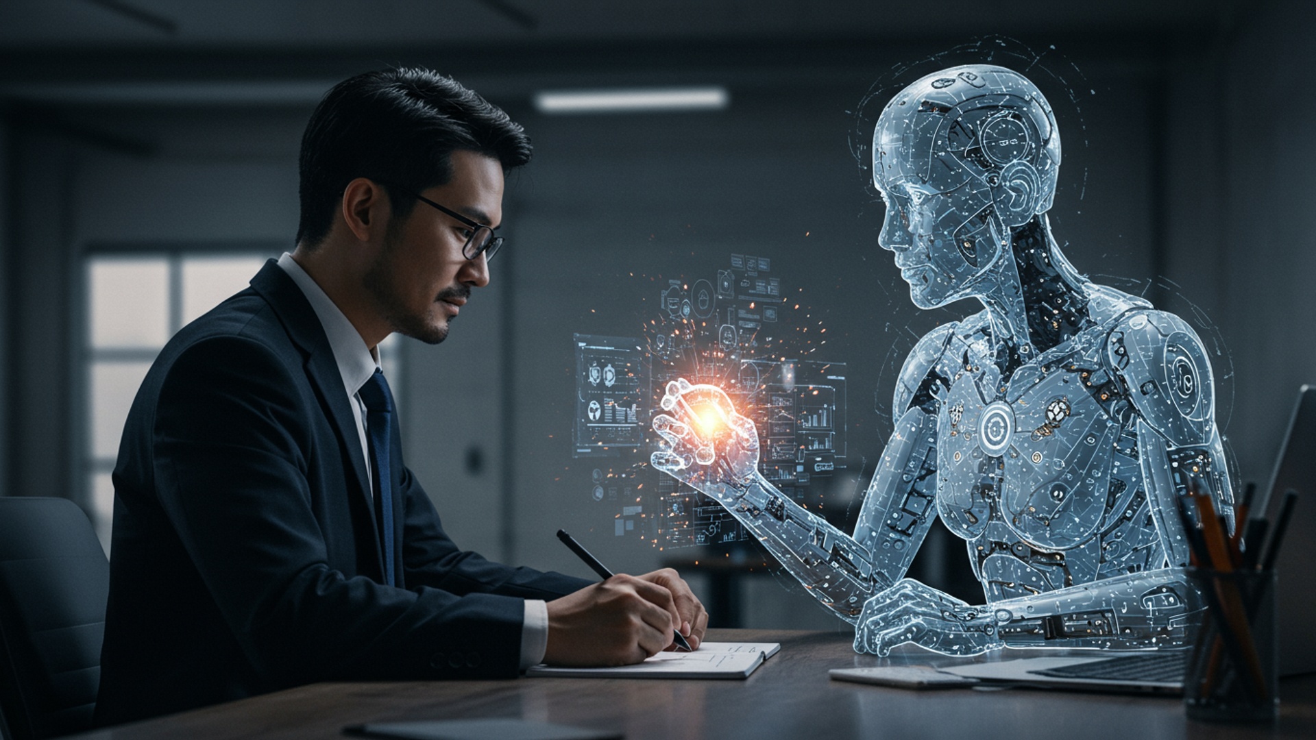 Master Human AI Teamwork The Secret to Unlocking Next Level Creativity illustration
