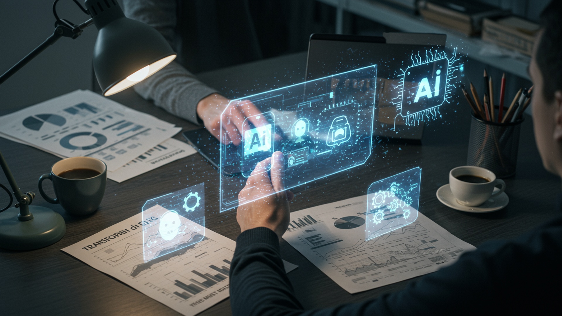 Transform Your Daily Tasks 5 AI Tools You Must Learn Now illustration