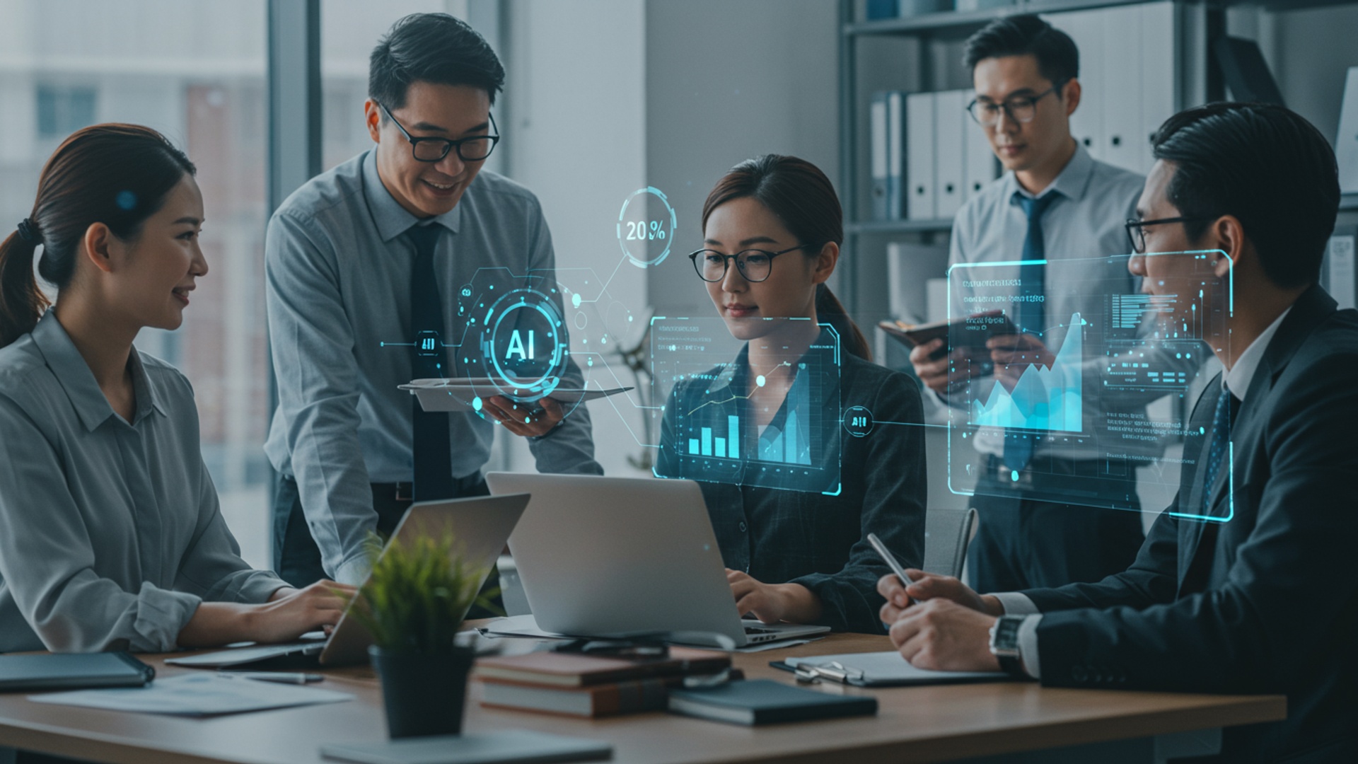 Transform Your Team Productivity with Simple AI Tools illustration