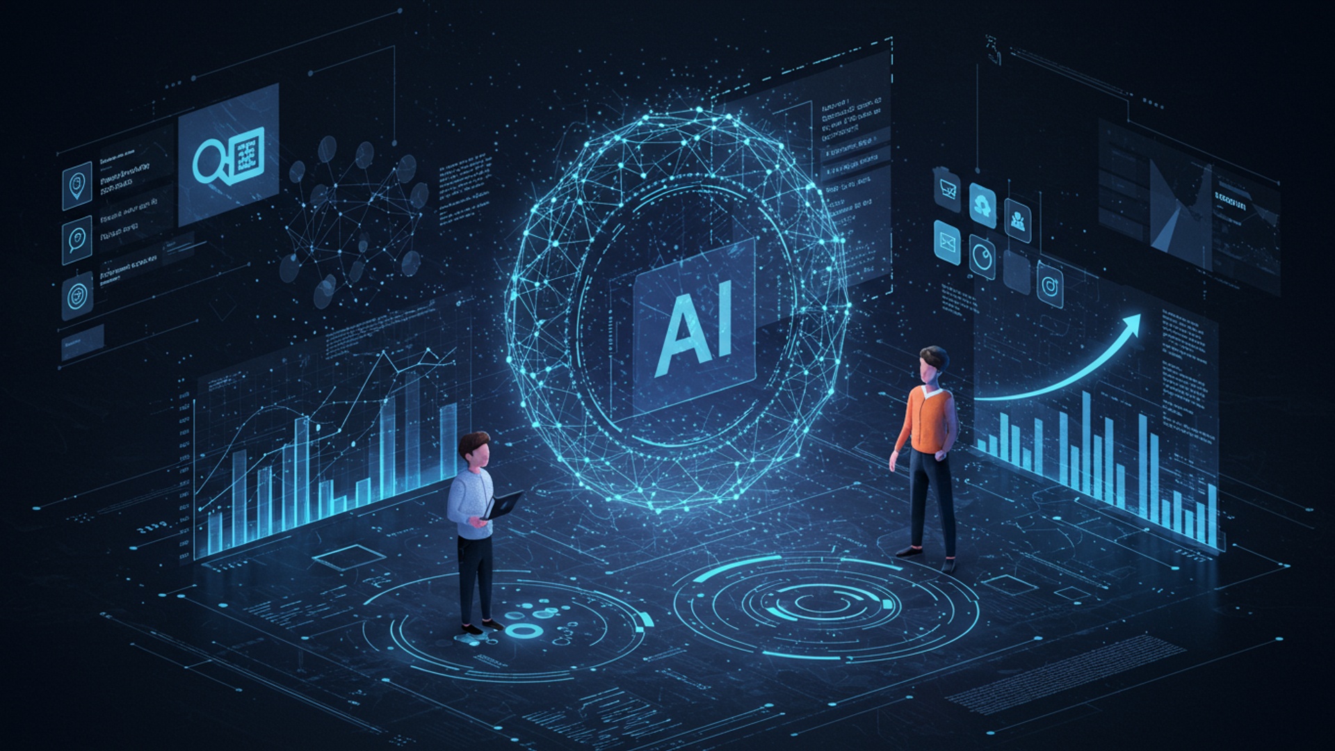 Unlock Top Search Rankings with AI Content Optimization Secrets illustration