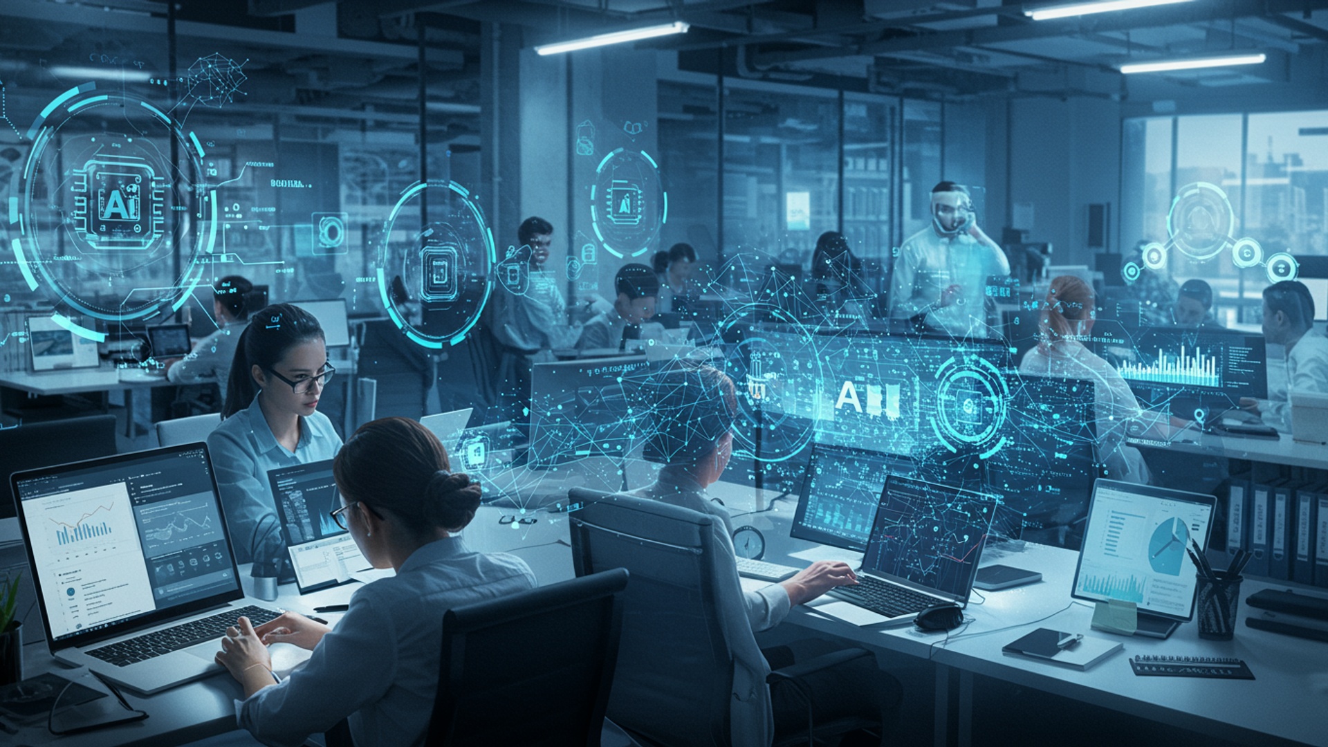 10 Incredible Time-Saving AI Tools for Busy Professionals illustration