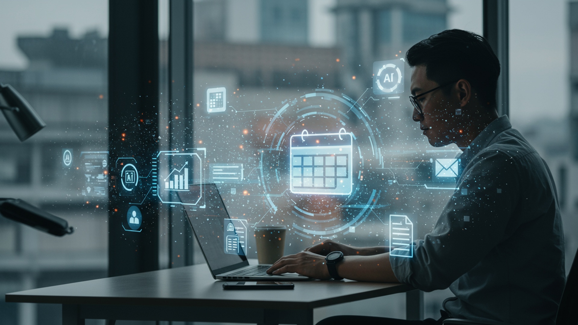 7 AI Tools That Supercharge Your Daily Workflow Efficiency illustration