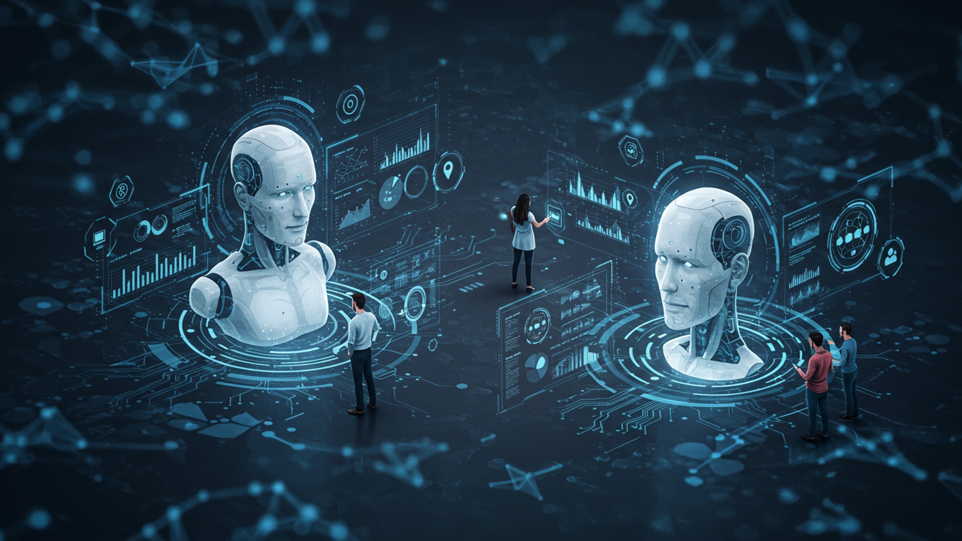 Boost Your Team Efficiency 5 Ways Human AI Partnership Transforms Work illustration