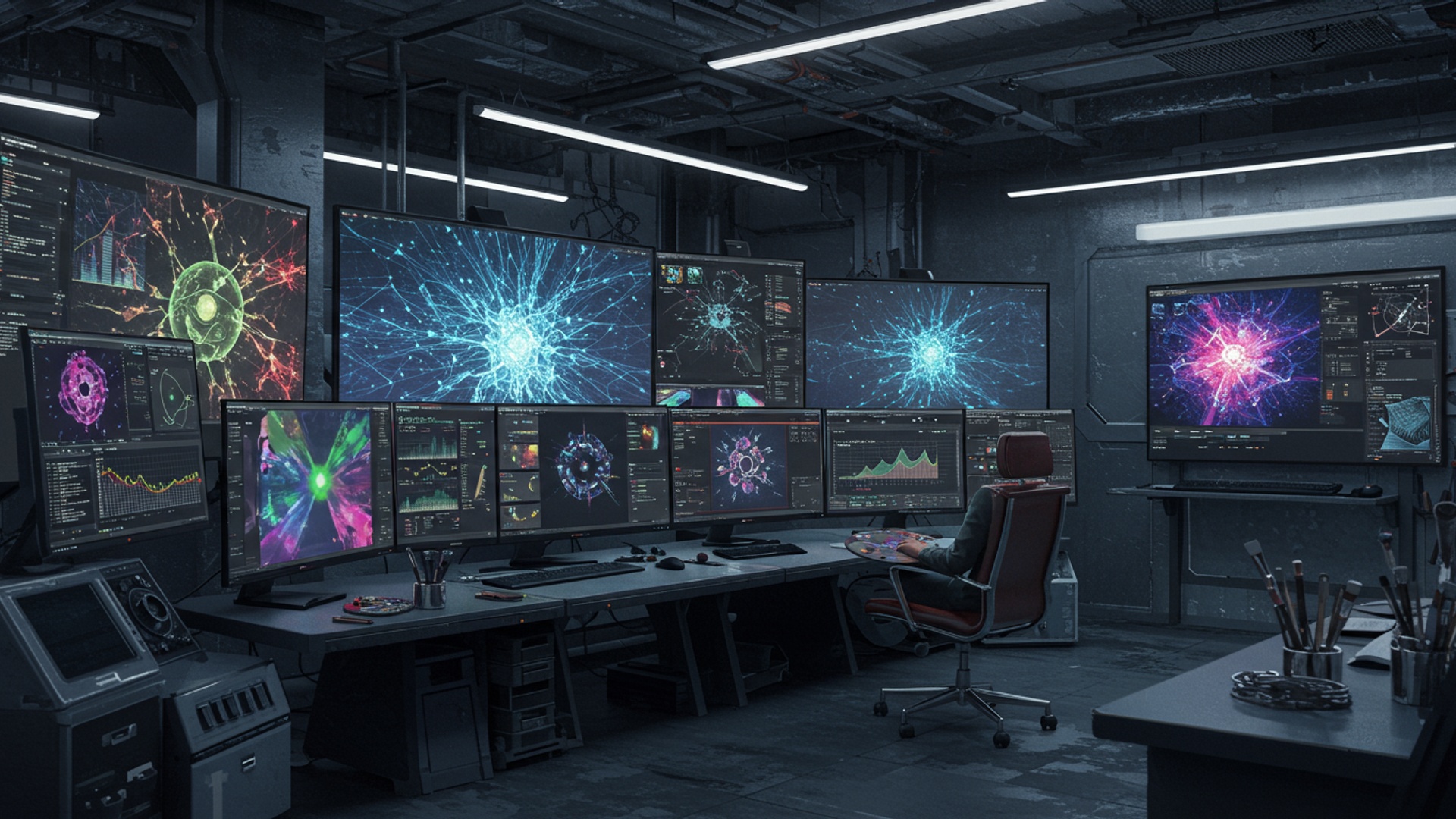 Generate Stunning Visuals How AI Image Creation Transforms Content illustration