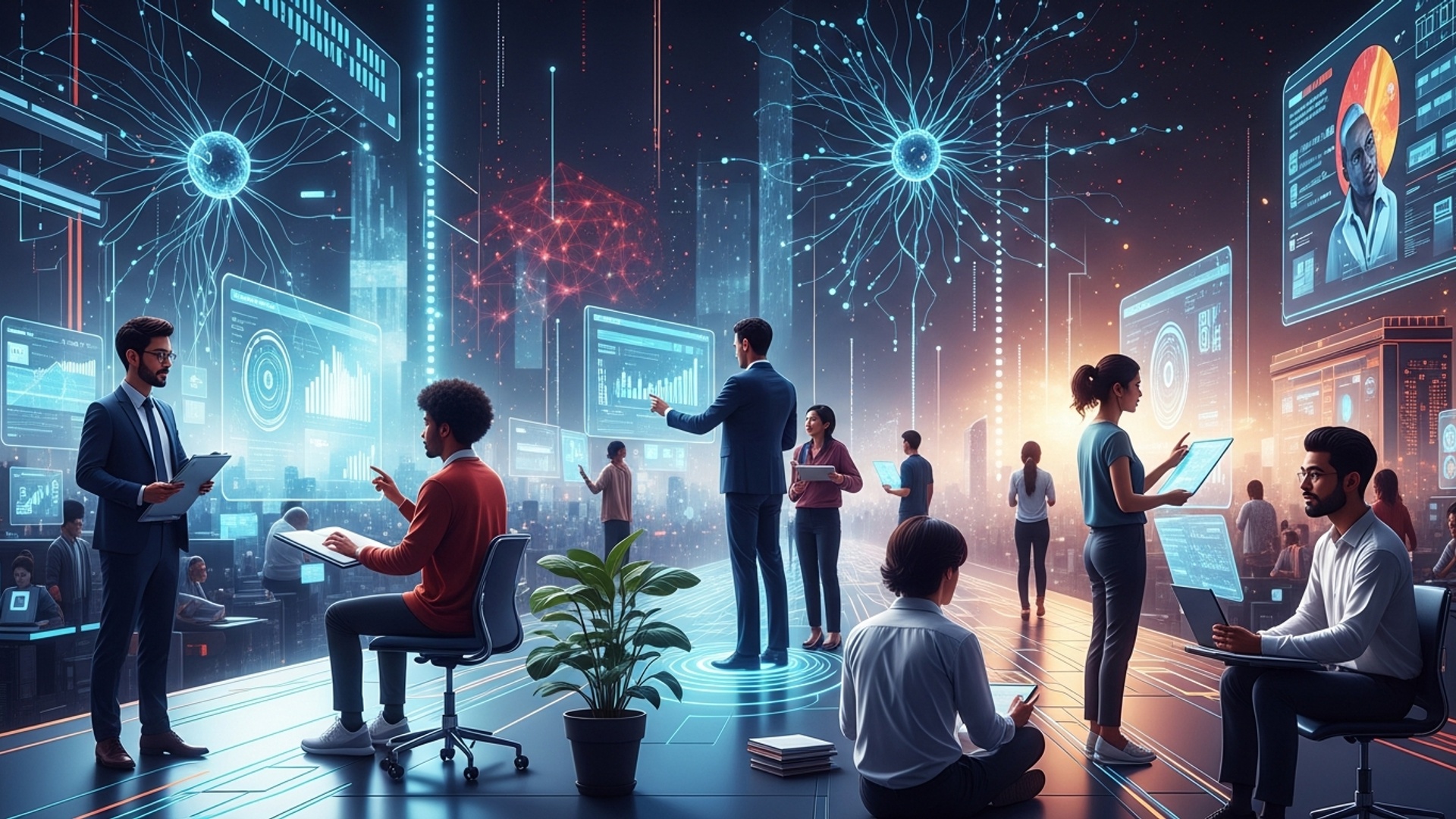 Master 7 Essential Skills to Thrive in an AI Powered Future illustration