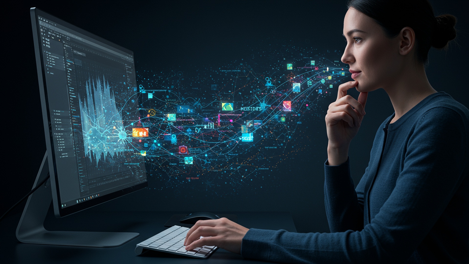 Master AI Prompts Unlock Powerful Creative Outputs illustration