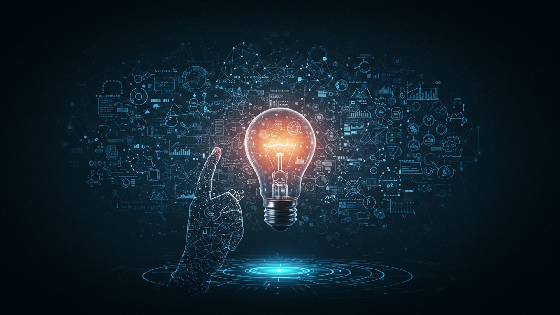 Spark Your Creativity AI Strategies for Brilliant Ideas illustration