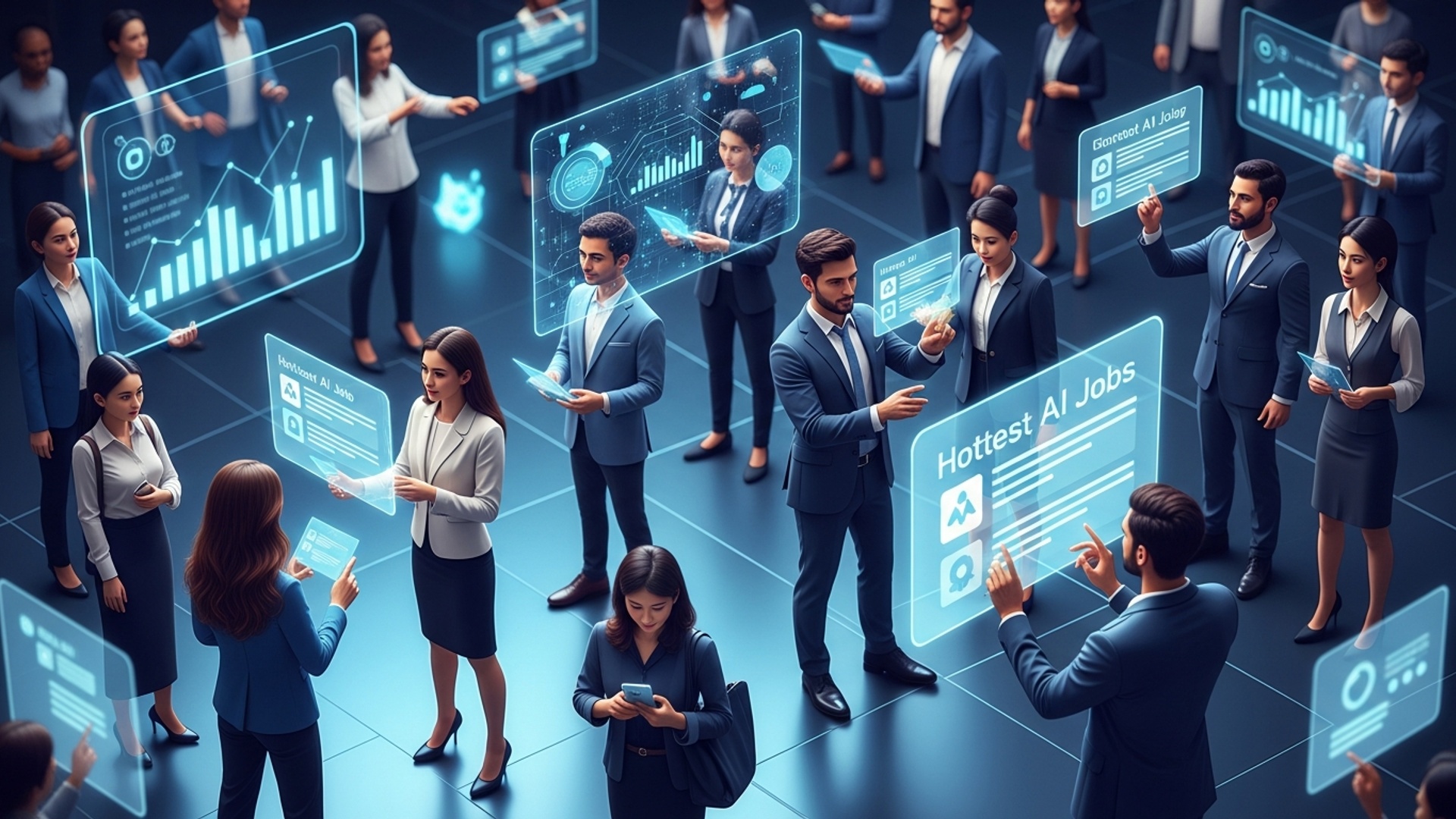 The Hottest Generative AI Jobs Discover Your Next Big Opportunity illustration
