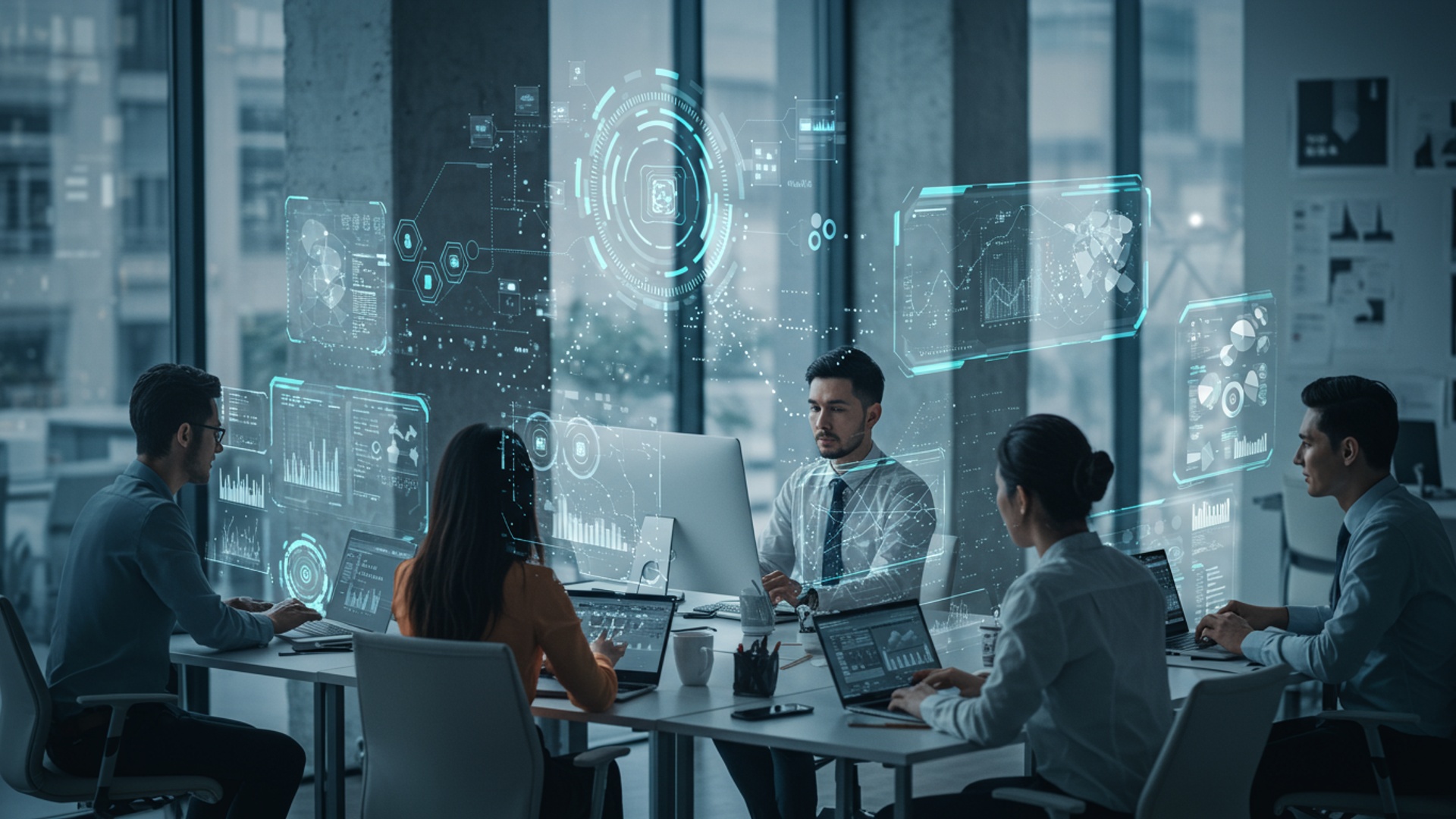 Transform Team Collaboration 5 Essential AI Strategies illustration