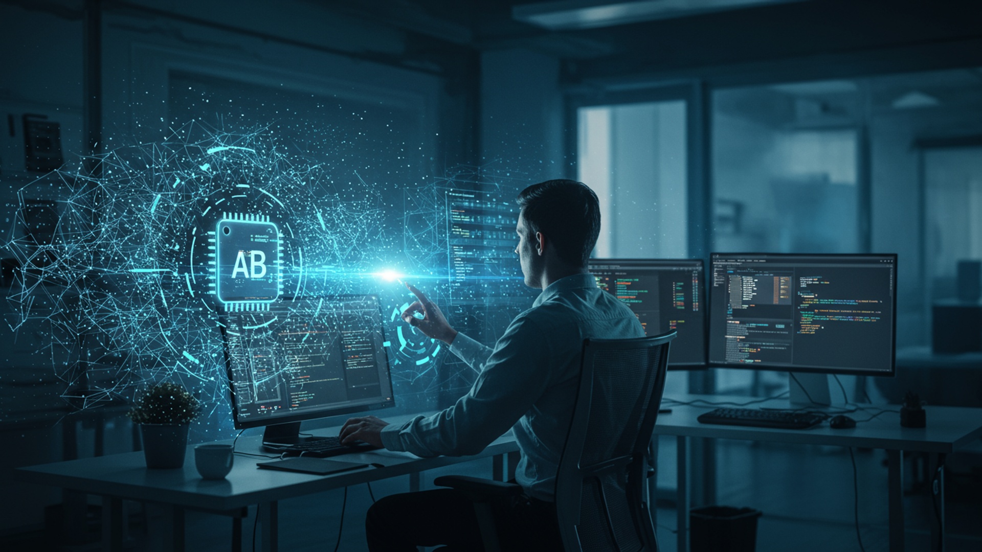 Unlock Developer Superpowers How AI Transforms Software Creation illustration