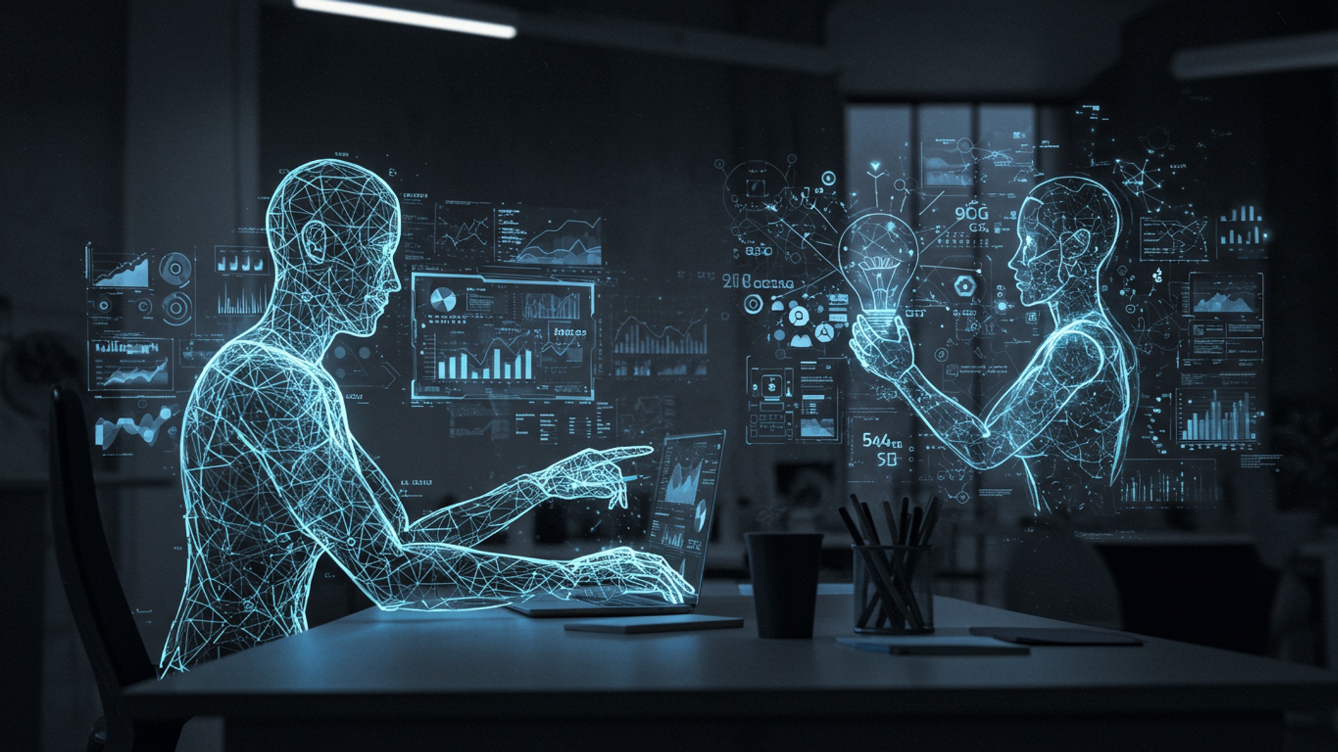 Unlock Genius The Secret to Powerful Human AI Collaboration illustration