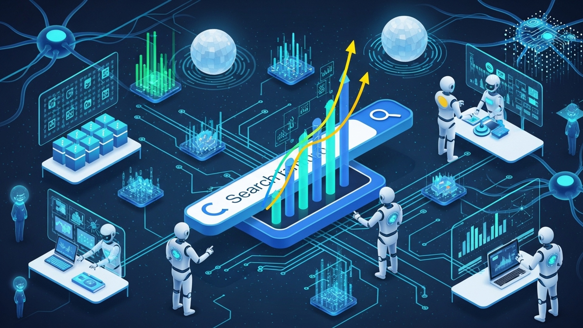 7 AI Secrets to Rank Higher on Google illustration