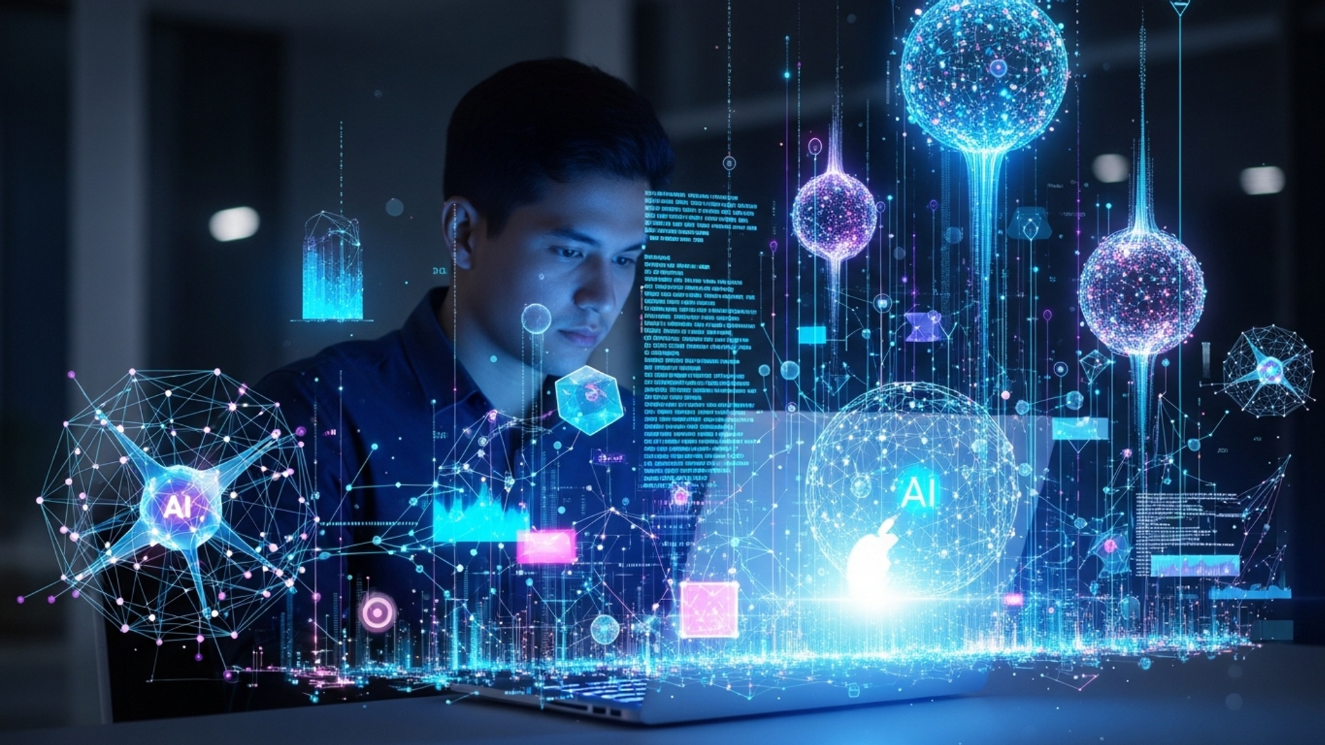 7 Proven Strategies to Build a Thriving AI Content Writing Career illustration