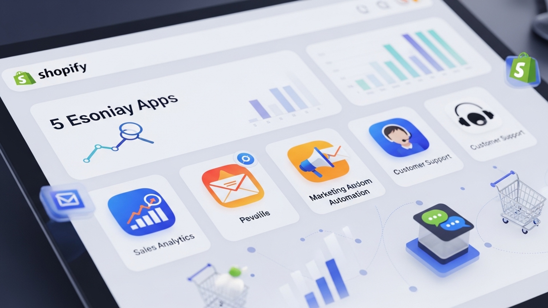 Discover 5 Must Have Shopify Apps for Growing Your Online Store