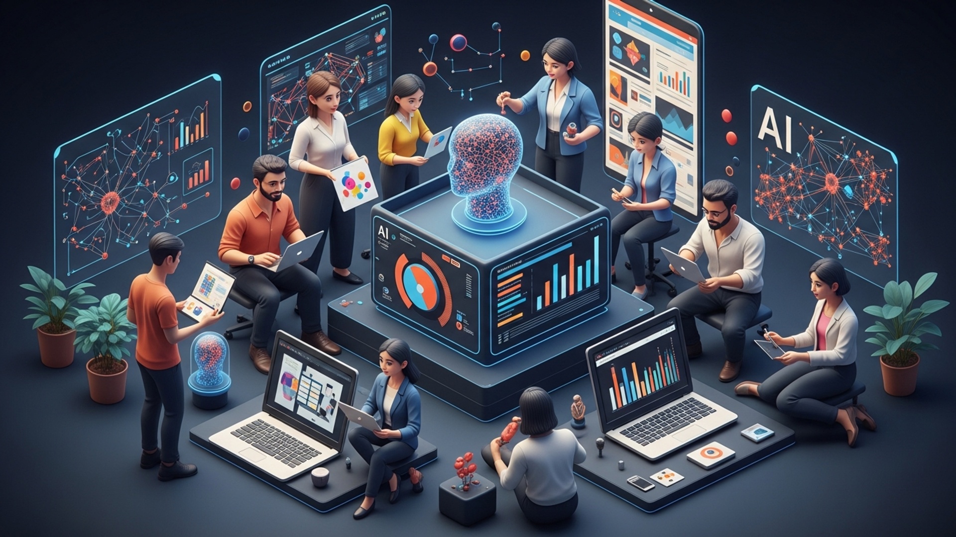 Discover High-Demand Generative AI Jobs for Creative Minds illustration