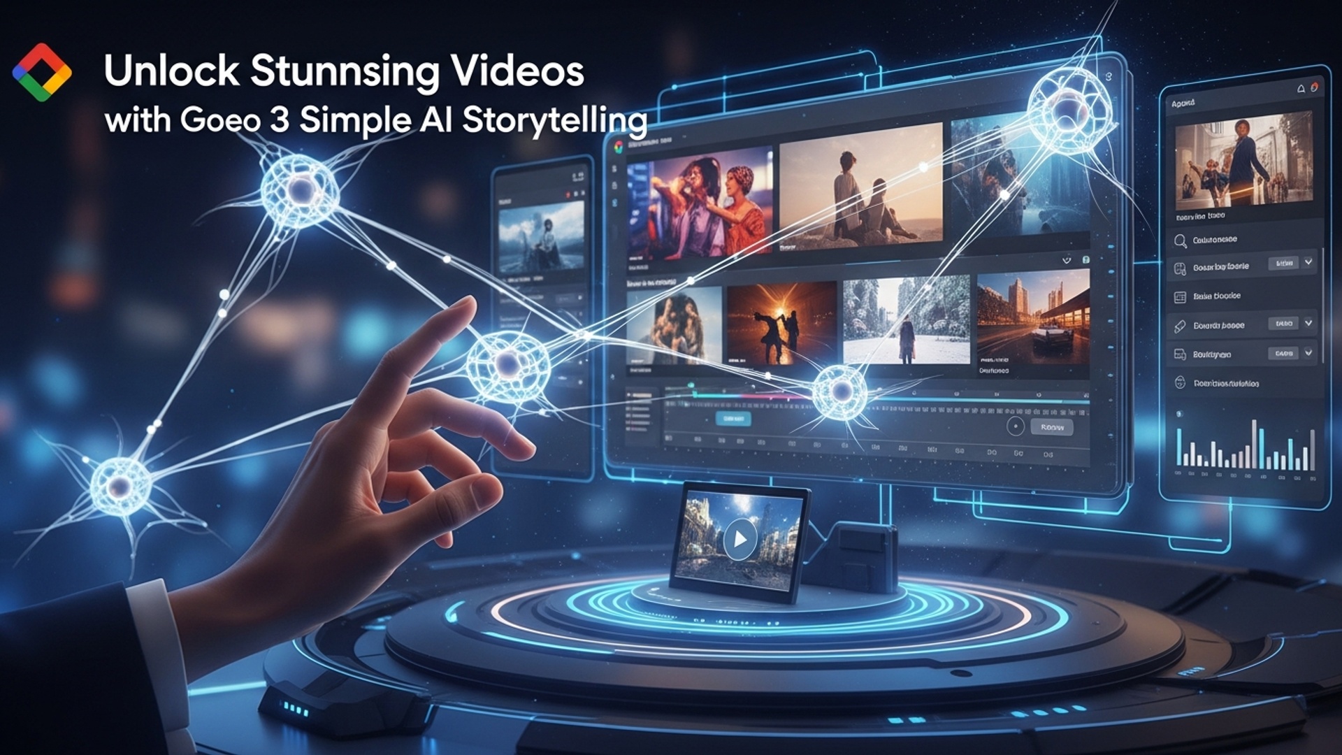 Unlock Stunning Videos with Google Veo 3 Simple AI Storytelling illustration